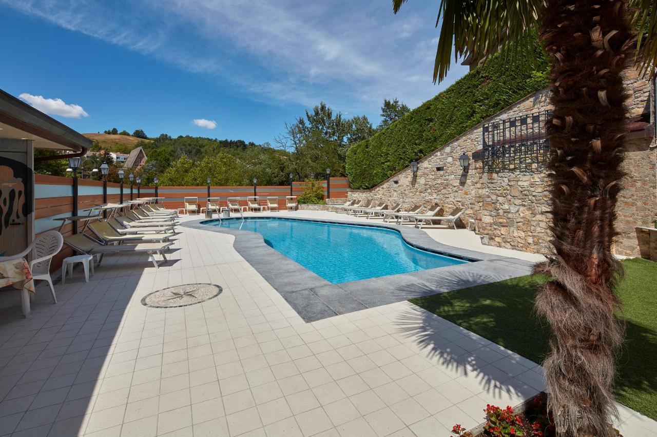 Hotel Plaza Tabiano Terme Exterior foto